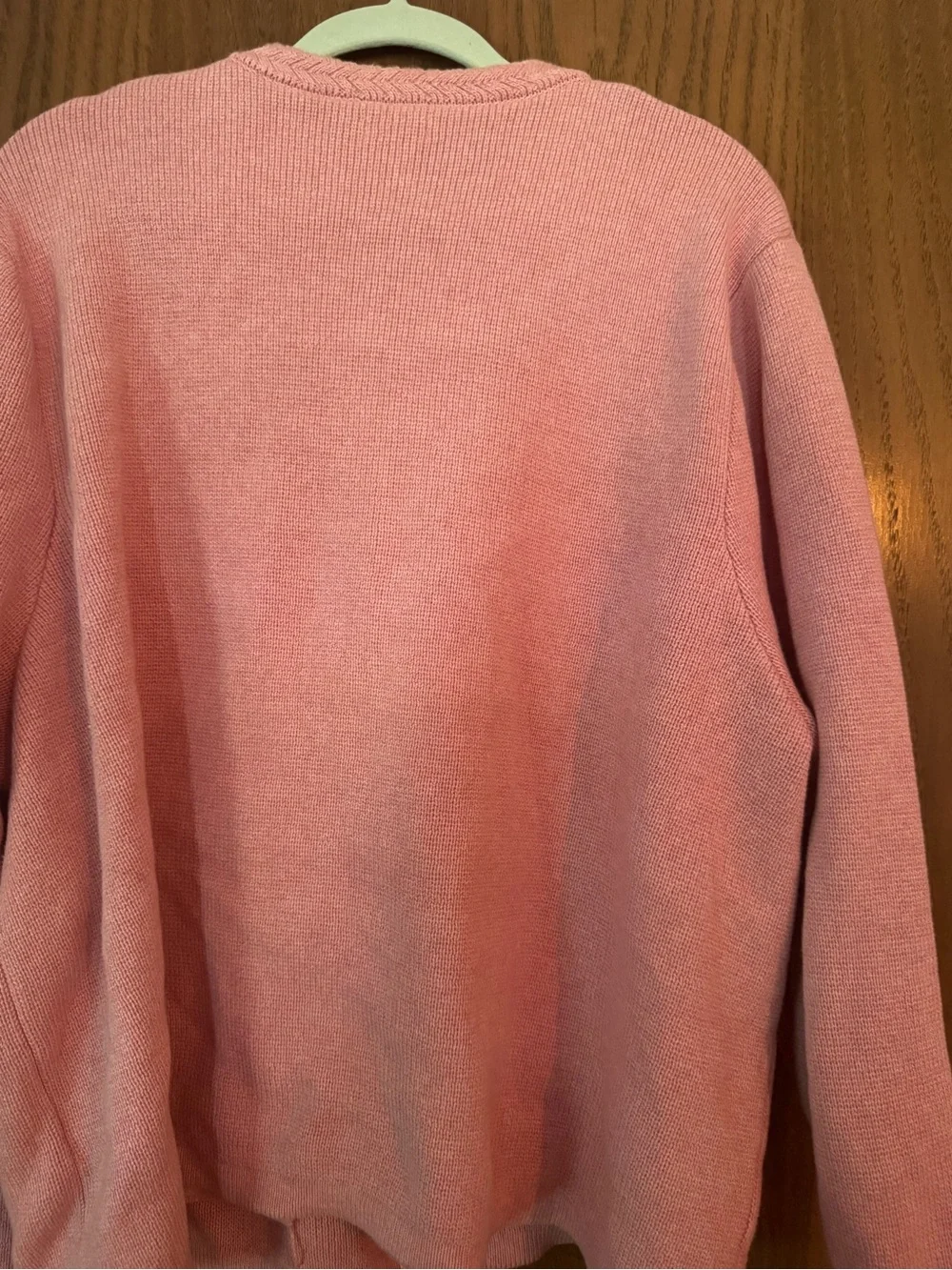 J. Crew Rose Pink Button-Front Knit Cardigan